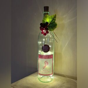 Decorated Wine Bottle, Home Decor, Wine Bottles